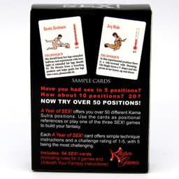 image-Sexual Positions A Year Of Sex Adult Full English Sex Pose Card