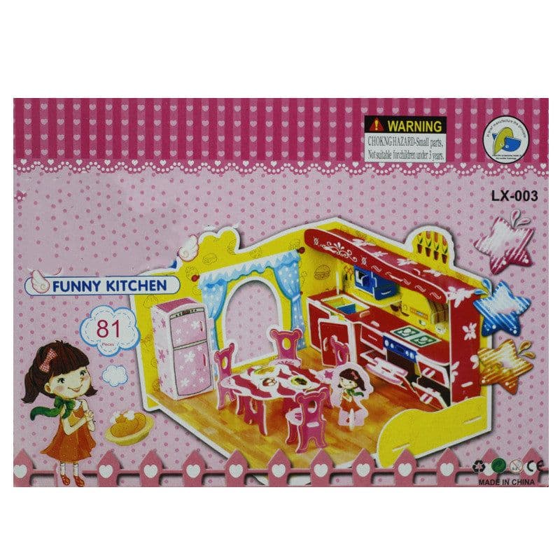 image-Children Puzzle Class Paper Diy Manual Jigsaw Toys