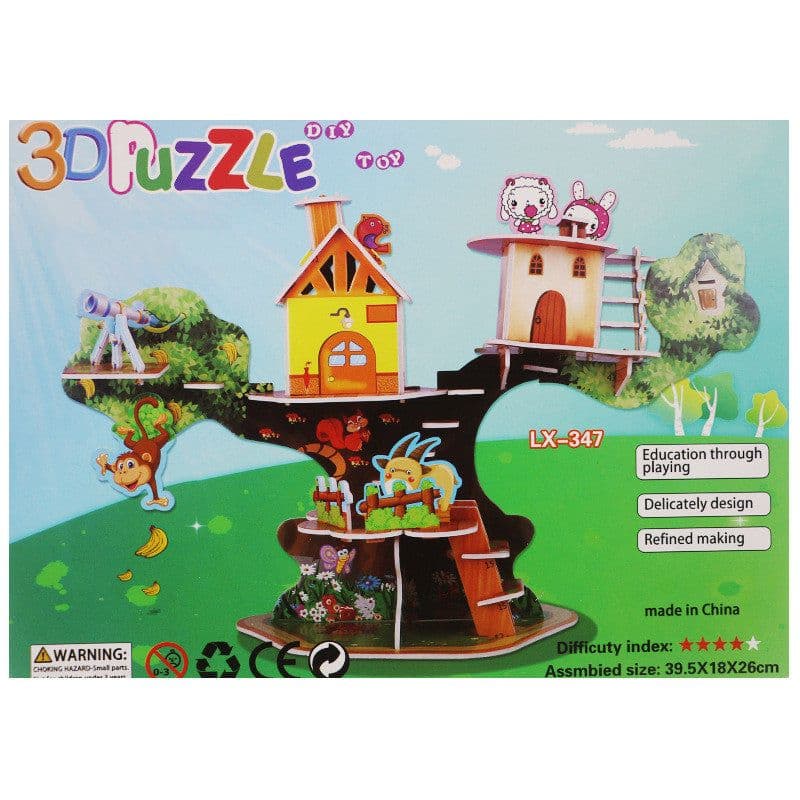 image-Children Puzzle Class Paper Diy Manual Jigsaw Toys