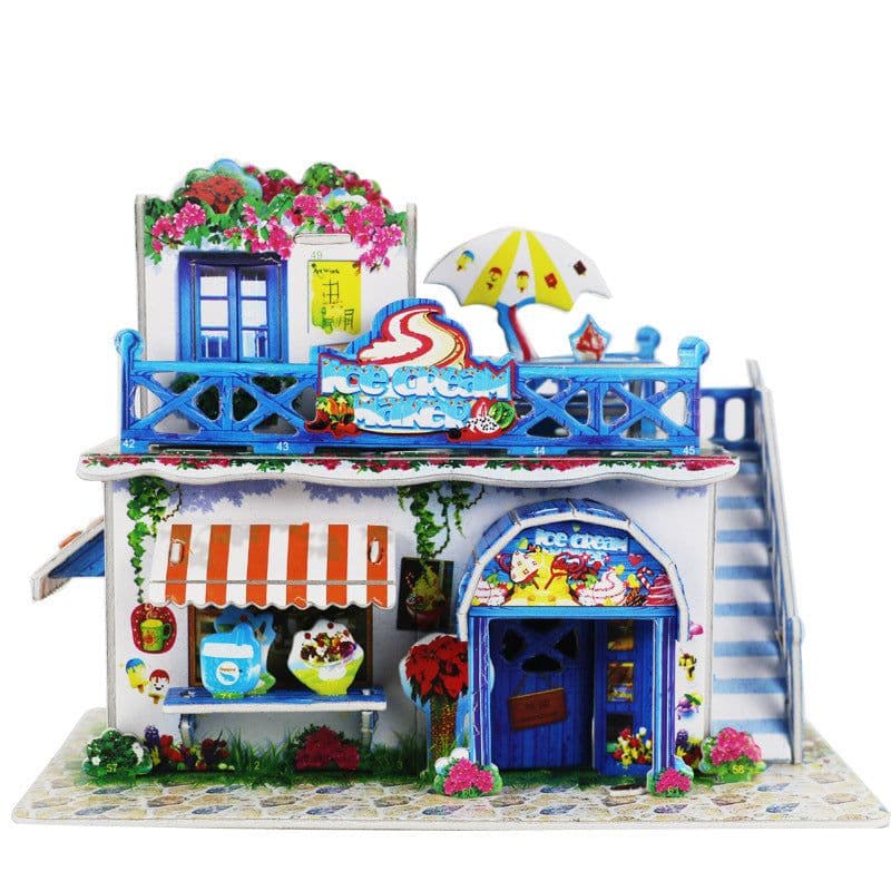image-Children Puzzle Class Paper Diy Manual Jigsaw Toys