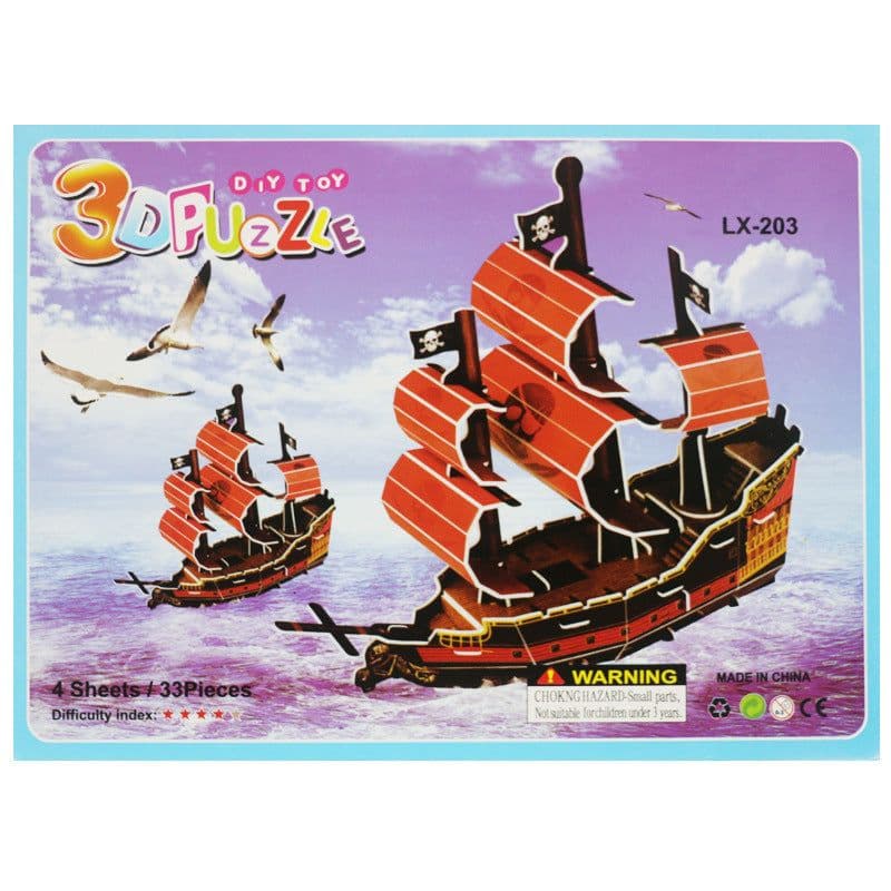 image-Children Puzzle Class Paper Diy Manual Jigsaw Toys