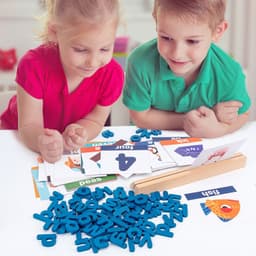 image-Children's Wooden Spelling Toys For Early Education Of English Alphabet Cognition