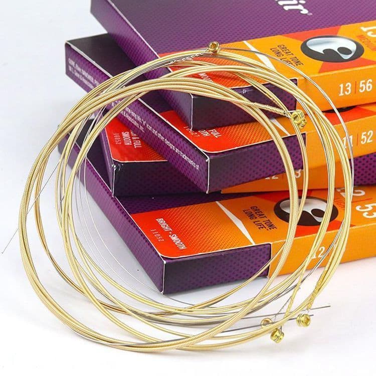 image-Acoustic Guitar Strings Acoustic Guitar Brass Phosphor Copper Strings