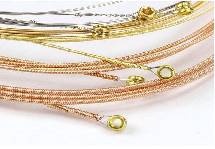 image-Acoustic Guitar Strings Acoustic Guitar Brass Phosphor Copper Strings