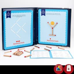 image-Thinking Match Montessori Children's Educational Toys Wooden Toys Early Education Toys