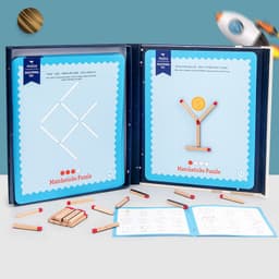 image-Thinking Match Montessori Children's Educational Toys Wooden Toys Early Education Toys