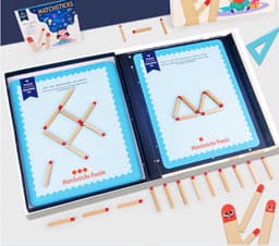 image-Thinking Match Montessori Children's Educational Toys Wooden Toys Early Education Toys