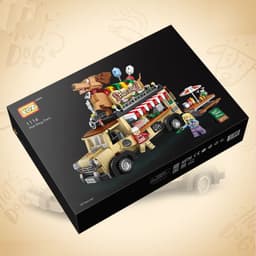 image-Children's Puzzle Toy Boutique Car Assembled With Building Blocks