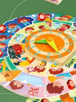 image-Toi Time Planning Board Games Puzzle Toys Desktop