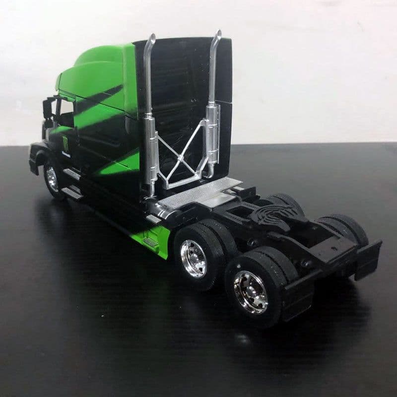 image-Race Truck Alloy Car Model Toy