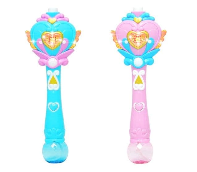 image-New Automatic Fairy Magic Bubble Wand Electric Bubble Machine Girl Blowing Bubble Artifact Toy