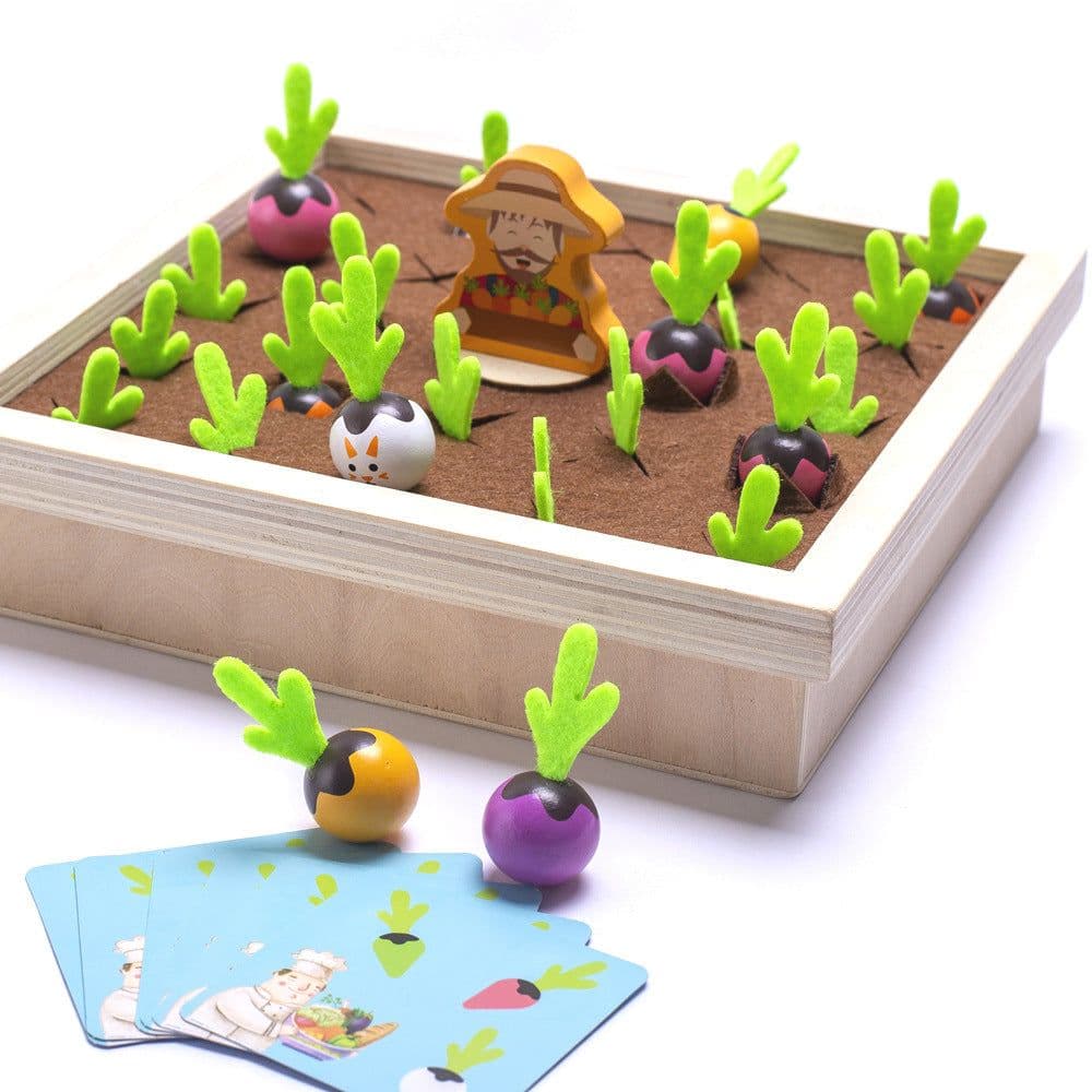 image-Children's Board Game Puzzle Radish Manor Toy