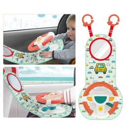 image-Baby Kids Eletric Simulation Steering Wheel Toy Driving Interactive Musical Educational Toy