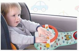 image-Baby Kids Eletric Simulation Steering Wheel Toy Driving Interactive Musical Educational Toy
