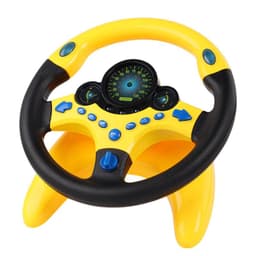 image-Eletric Simulation Steering Wheel Toy with Light Sound Kids Early Education Toy