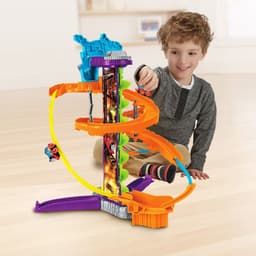 image-Mini Train Steelworks Adventure Track Set Children's Educational Toys