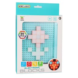 image-DIY LED Flashing Light Electronic Building Blocks