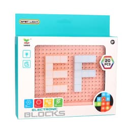 image-DIY LED Flashing Light Electronic Building Blocks