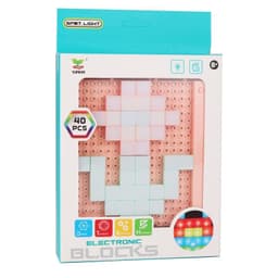 image-DIY LED Flashing Light Electronic Building Blocks