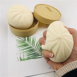 image-Decompression Artifact Big Bun Squeeze Music Simulation Xiao Long Bao You Tiao Slow Rebound Decompression Toys Student Gifts