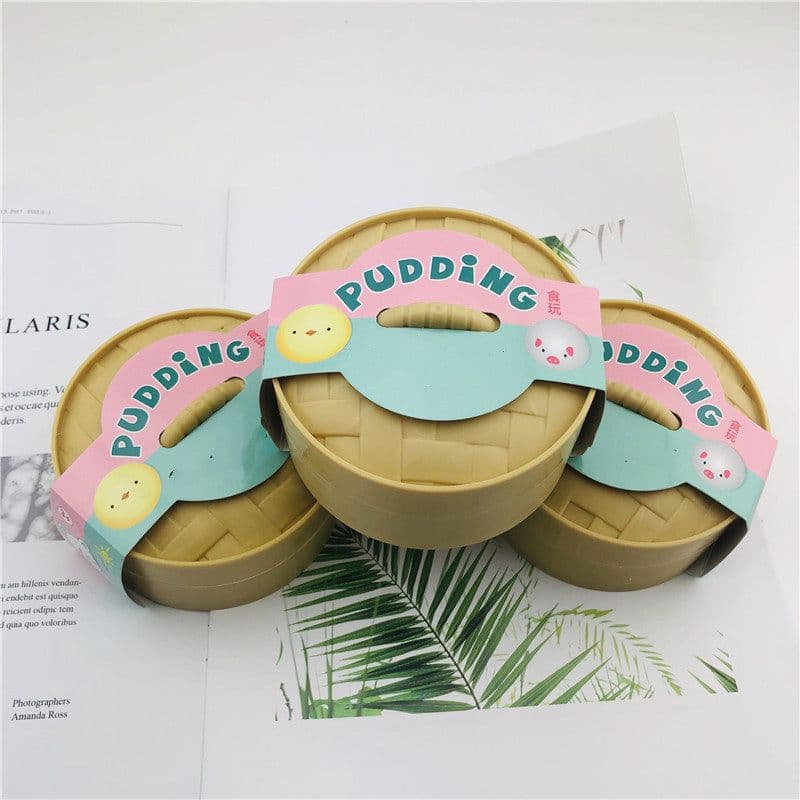 image-Decompression Artifact Big Bun Squeeze Music Simulation Xiao Long Bao You Tiao Slow Rebound Decompression Toys Student Gifts