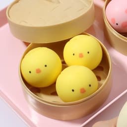 image-Decompression Artifact Big Bun Squeeze Music Simulation Xiao Long Bao You Tiao Slow Rebound Decompression Toys Student Gifts
