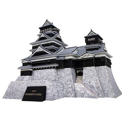 image-3D Paper Model Of Famous Japanese Buildings