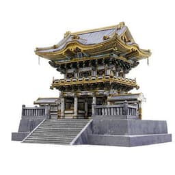image-3D Paper Model Of Famous Japanese Buildings