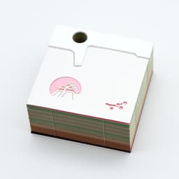 image-Memo Pad Nagoya Castle Tenshukaku Architectural Paper Sculpture Model