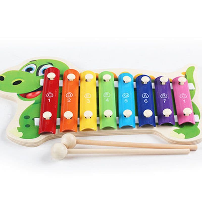 image-Creative Children's Wooden Music Playing Piano