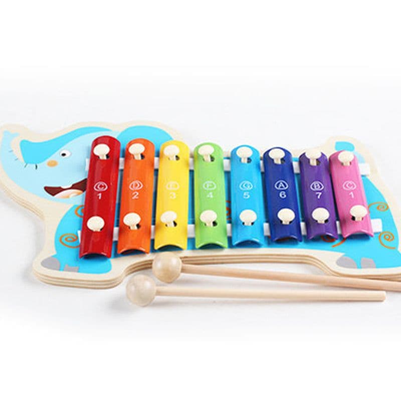 image-Creative Children's Wooden Music Playing Piano