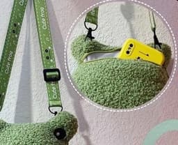 image-Cute Frog Plush Toys Stuffed Animals Doll CrossBody