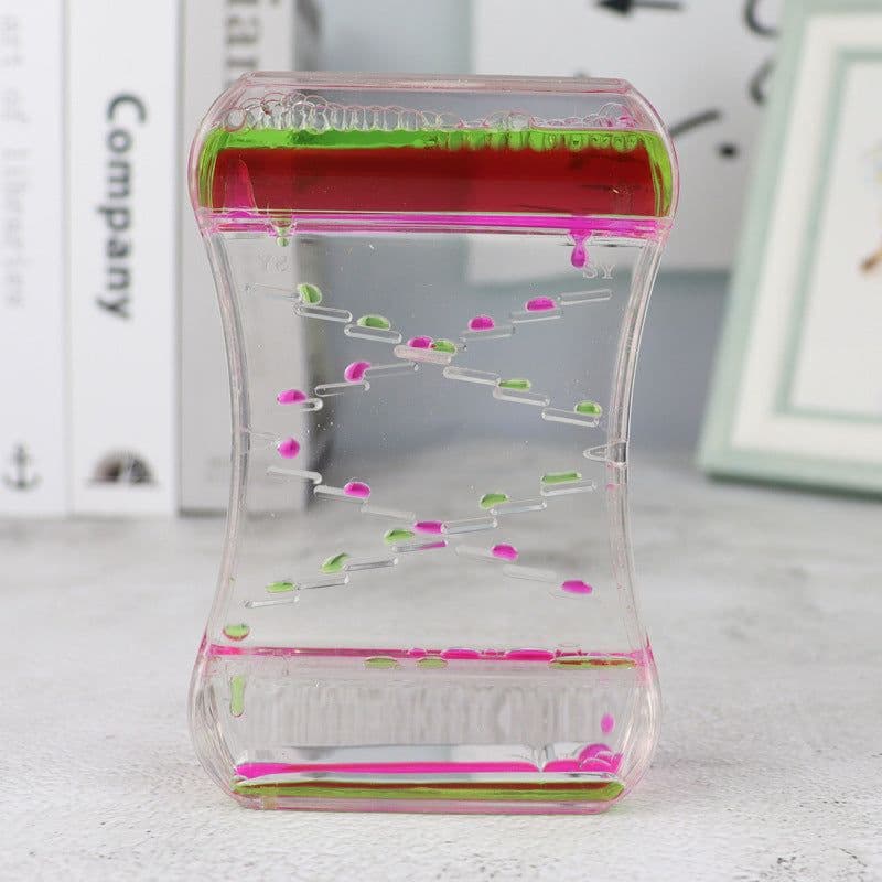 image-Creative Cruise Fluid Liquid Hourglass Quicksand Timer 2024 Ins Living Room Office Ornaments Desk Table Decorations Home Decor
