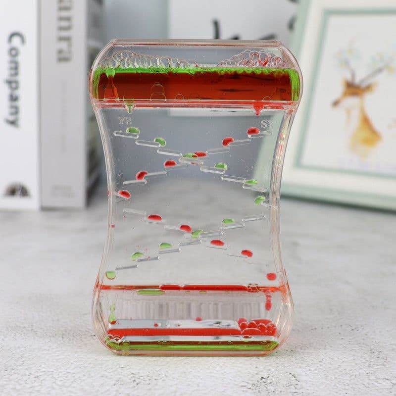 image-Creative Cruise Fluid Liquid Hourglass Quicksand Timer 2024 Ins Living Room Office Ornaments Desk Table Decorations Home Decor