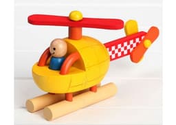 image-Disassembly Model Airplane Rocket Children's Wooden Assembly And Disassembly Toys Baby Hands-On Brain Educational Toys