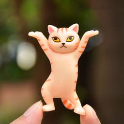image-Kid Children Funny Toys Gift Cat Coffin Dance Doll Animals Figurines Handmade Blind Box Decoration Toys Gift
