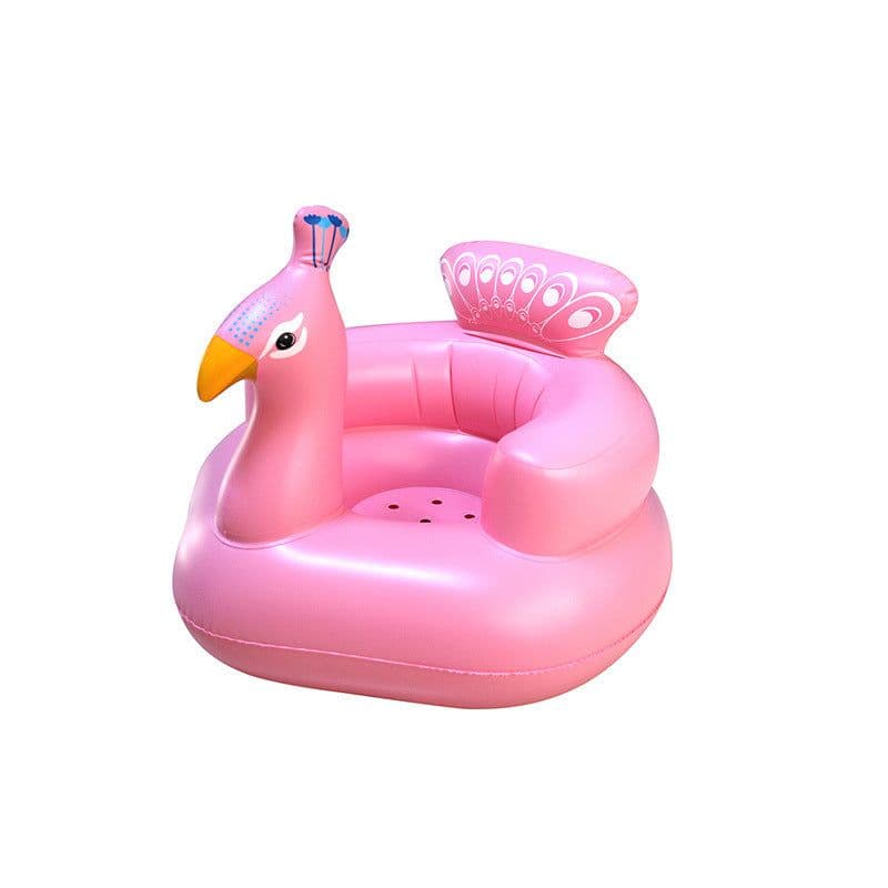 image-School Seat Dining Chair Baby Inflatable Sofa Eating Seat Portable Music Children Sofa