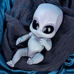 image-Simulation Alien Doll