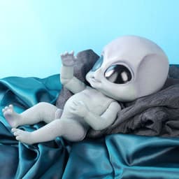 image-Simulation Alien Doll