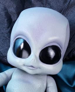 image-Simulation Alien Doll