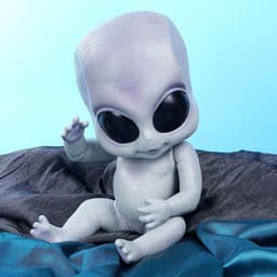 image-Simulation Alien Doll