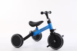 image-Plastic No-pedal Baby Kids Push Balance Bike Three Wheels Tricycle Baby Mini Balance Bike