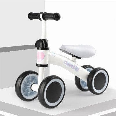 image-Plastic No-pedal Baby Kids Push Balance Bike Three Wheels Tricycle Baby Mini Balance Bike