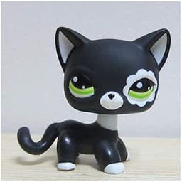 image-Pet LPS Toy Red Eye Cat Cute Desktop Decoration