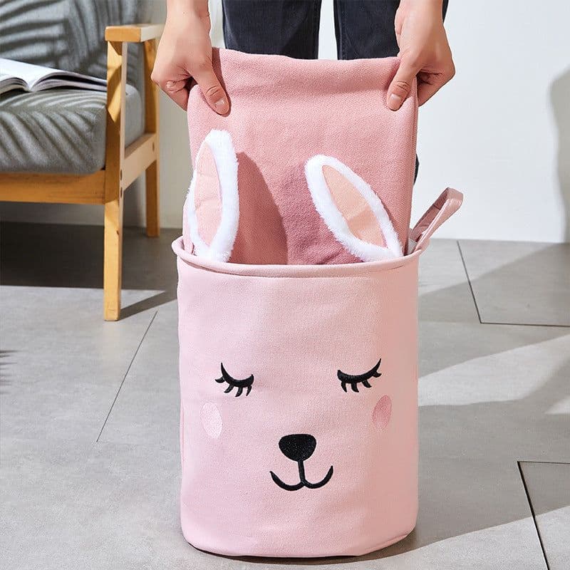 image-Storage Basket, Dirty Clothes Basket, Toy Storage Bucket, Artifact