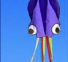 image-3D 4M Large Octopus Kite with Handle Line Children Outdoor Summer Game Professional Stunt Software Power Beach Kite Kids Toy
