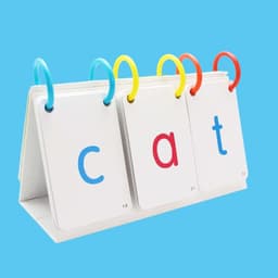 image-English Phonics Cards Phonics Textbook Elementary School English Enlightenment Desk Calendar Turning Card Teaching Aids