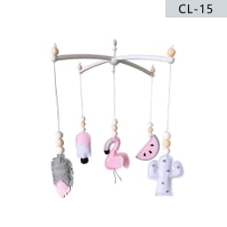 image-Nordic Style Crib Felt Wind Chime Crib Bell