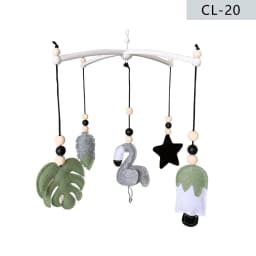 image-Nordic Style Crib Felt Wind Chime Crib Bell