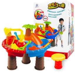 image-Children'S Boys Outdoor Large Beach Play Sand Table Set Girls Indoor Digging Sand And Water Toys And Equipment
